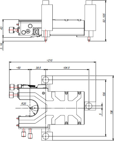 Certus Drawing - Scanning Probe Microscope